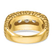 14k Men's Lab Grown VS/SI FGH Dia Nugget Complete Ring, Size 10 - Birthstone Company