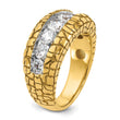 14k Men's Lab Grown VS/SI FGH Dia Nugget Complete Ring, Size 10 - Birthstone Company