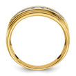 14k Men's Polished Ring Mounting - Sophia Jewelers