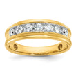 14k Men's Polished Ring Mounting - Sophia Jewelers
