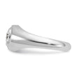 14k White Gold Men's Complete Lab Grown VS/SI FGH Dia Ring - Sophia Jewelers