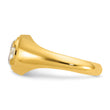 14k Men's Oval Complete Lab Grown VS/SI FGH Dia Ring - Sophia Jewelers