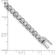 14K White Gold Lab Grown Diamond VS/SI GH, Shapes Bracelet