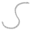 14k White Gold 2 1/8 carat Lab Grown Diamond VS/SI+ G+ 6.75 inch Fancy Shapes Bracelet - Birthstone Company