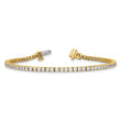 14k 2 carat Lab Grown Diamond VS/SI+ G+ Complete Tennis Bracelet - Birthstone Company