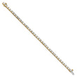 14k 10 carat Lab Grown Diamond VS/SI+ G+ Emerald Tennis Bracelet - Birthstone Company