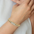 10 Karat 11 3/8 carat Lab Grown Diamond VS/SI+ G+ Complete 4mm Pav‚ Cuban Link 8 Bracelet - Birthstone Company