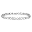 14K White Lab Grown Diamond Bracelet