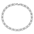 14K White Lab Grown Diamond Bracelet