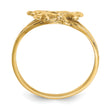 14k Polished Horse Ring