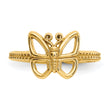 14k Butterfly Toe Ring
