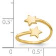 14k Star Toe Ring