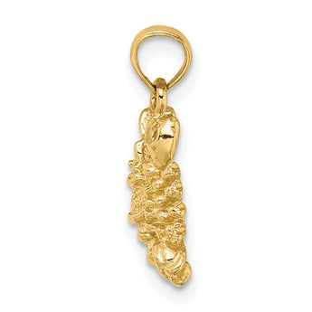 14k 3-D Scorpio Zodiac Charm