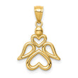 14K Angel Pendant