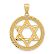 14K Star of David Pendant