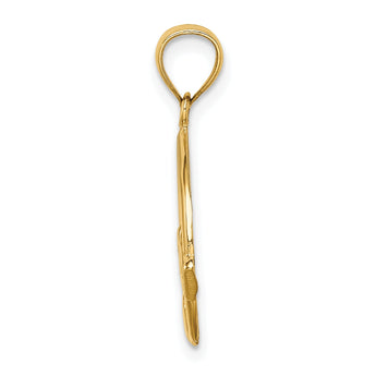 14K Claddagh Pendant