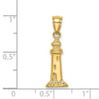 14K Lighthouse Pendant