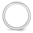 Cobalt Beveled Edge Satin 6mm Band - Birthstone Company