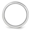 Cobalt Flat Satin 6mm Band - Birthstone Company