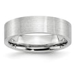 Cobalt Flat Satin 6mm Band - Birthstone Company