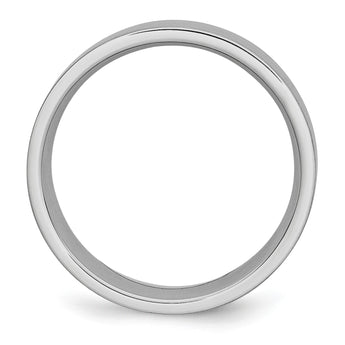 Cobalt Flat Satin 8mm Band - Birthstone Company