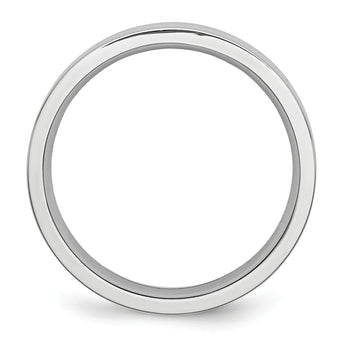 Cobalt Flat Polished 5mm Band - Birthstone Company