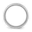 Cobalt Flat Polished 6mm Band - Birthstone Company