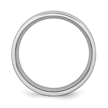 Cobalt Flat Polished 6mm Band - Birthstone Company