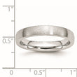 Cobalt Satin 4mm Band - Birthstone Company