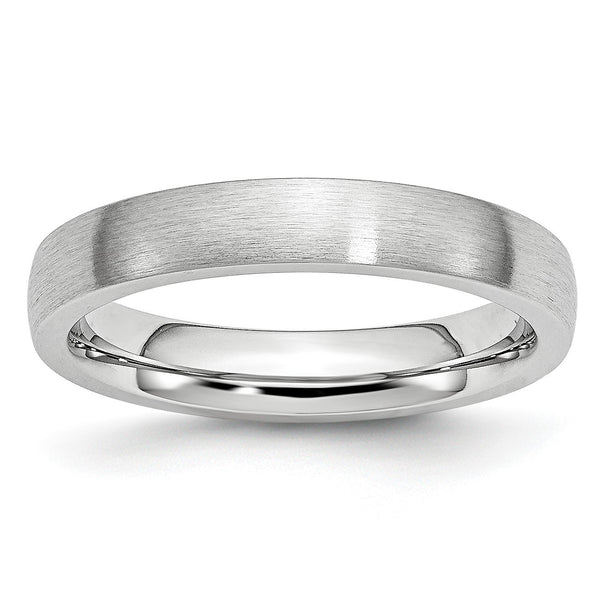 Cobalt Satin 4mm Band - Birthstone Company