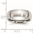 Cobalt Satin 7mm Band - Birthstone Company