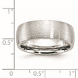 Cobalt Satin 8mm Band - Birthstone Company