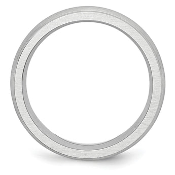 Cobalt Satin 7mm Rounded Edge Band - Birthstone Company