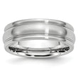 Cobalt Satin 7mm Rounded Edge Band - Birthstone Company