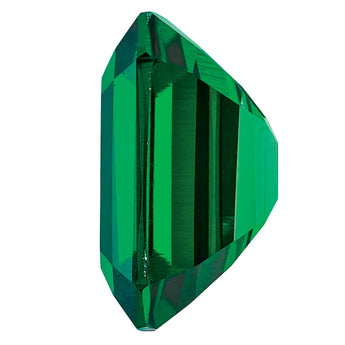 7x5mm Emerald Cut Lab Created Emerald