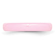Ceramic Pink 4mm Polished Band