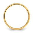 14k Yellow Gold 8mm Lightweight Comfort Fit Wedding Band Size 4
