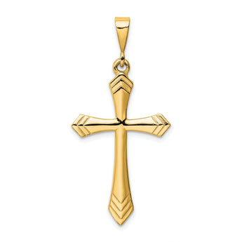 14k Passion Cross Pendant
