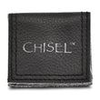 Chisel Stainless Steel Polished 4mm Black Triangle CZ Stud Post Earrings