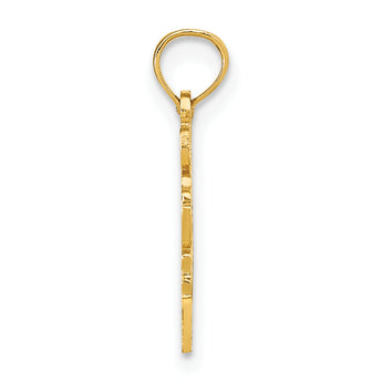 14k Solid Oregon State Pendant