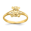 14k Teddy Bear Baby Ring
