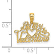 14K Be My Valentine Charm