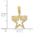 14K SUPER Star Charm