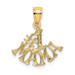 14K #1 MAMA Charm