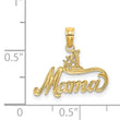 14K #1 MAMA Charm