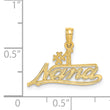 14K #1 NANA  Script Charm