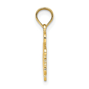 14K I'D RATHER BE SAILING Charm