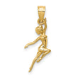 14k Dancer Pendant
