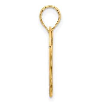 14k  Heart in a Heart Pendant