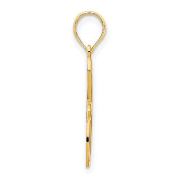 14k Fancy Cross Pendant